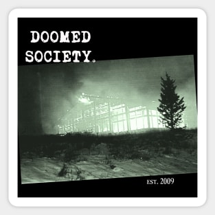 Doomed Society 10 Years // Vail Motif Sticker